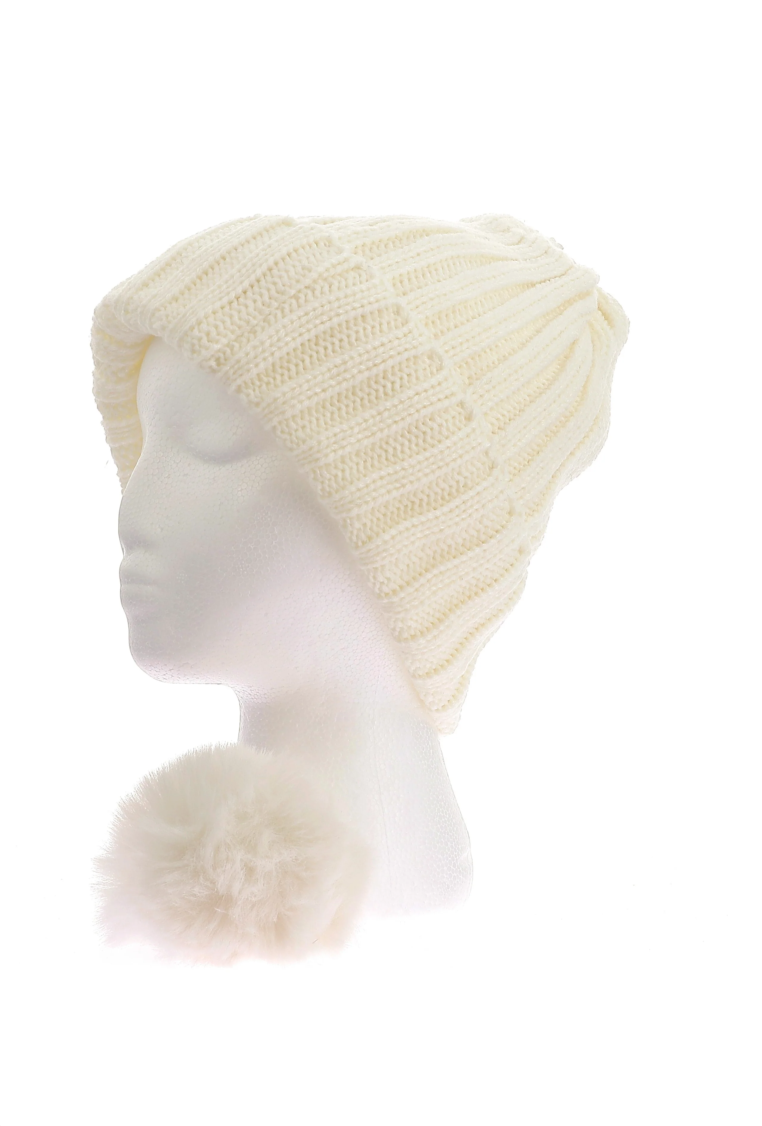 JT8205 - Bonnet à pompon amovible - Image 2