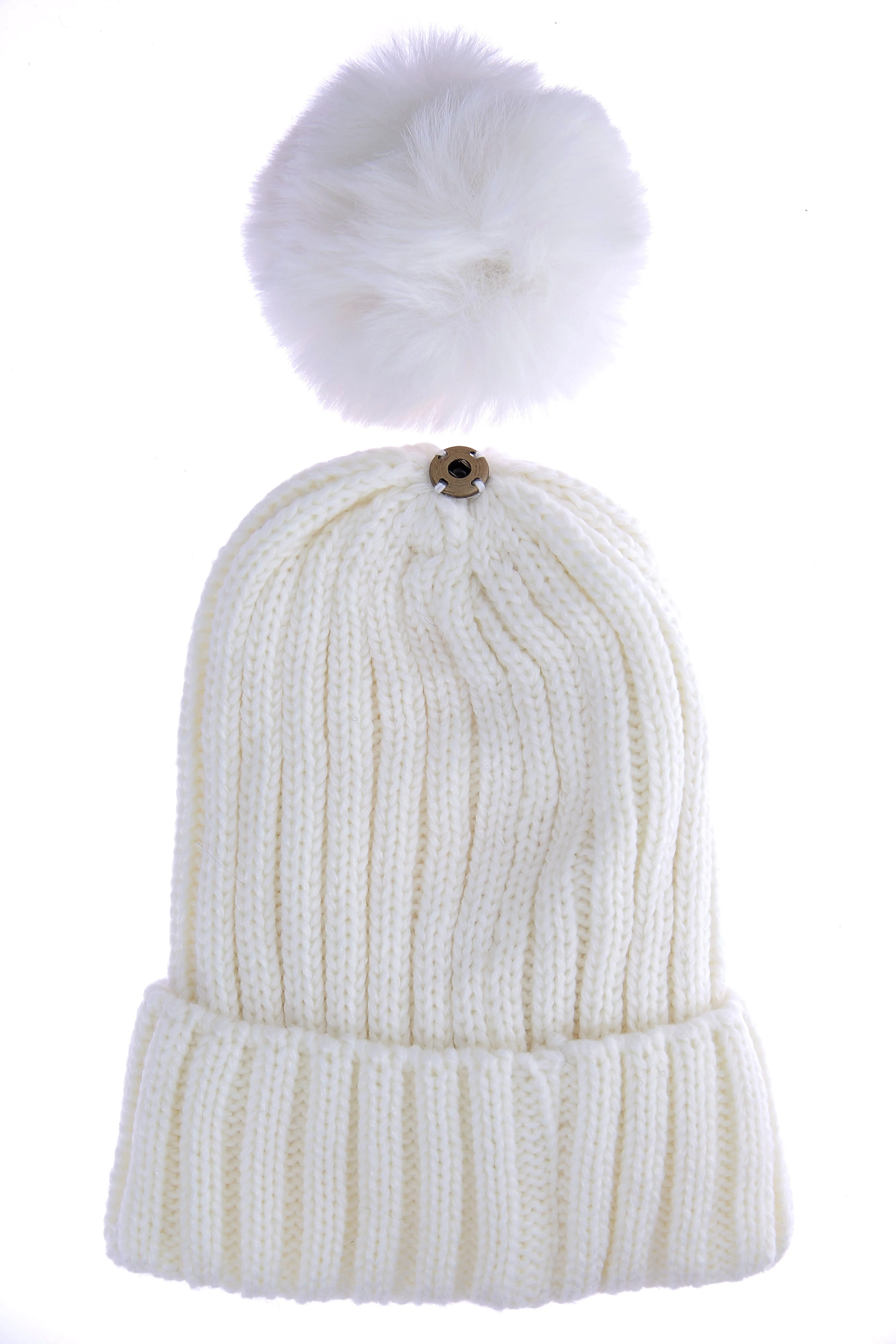 JT8205 - Bonnet à pompon amovible - Image 4