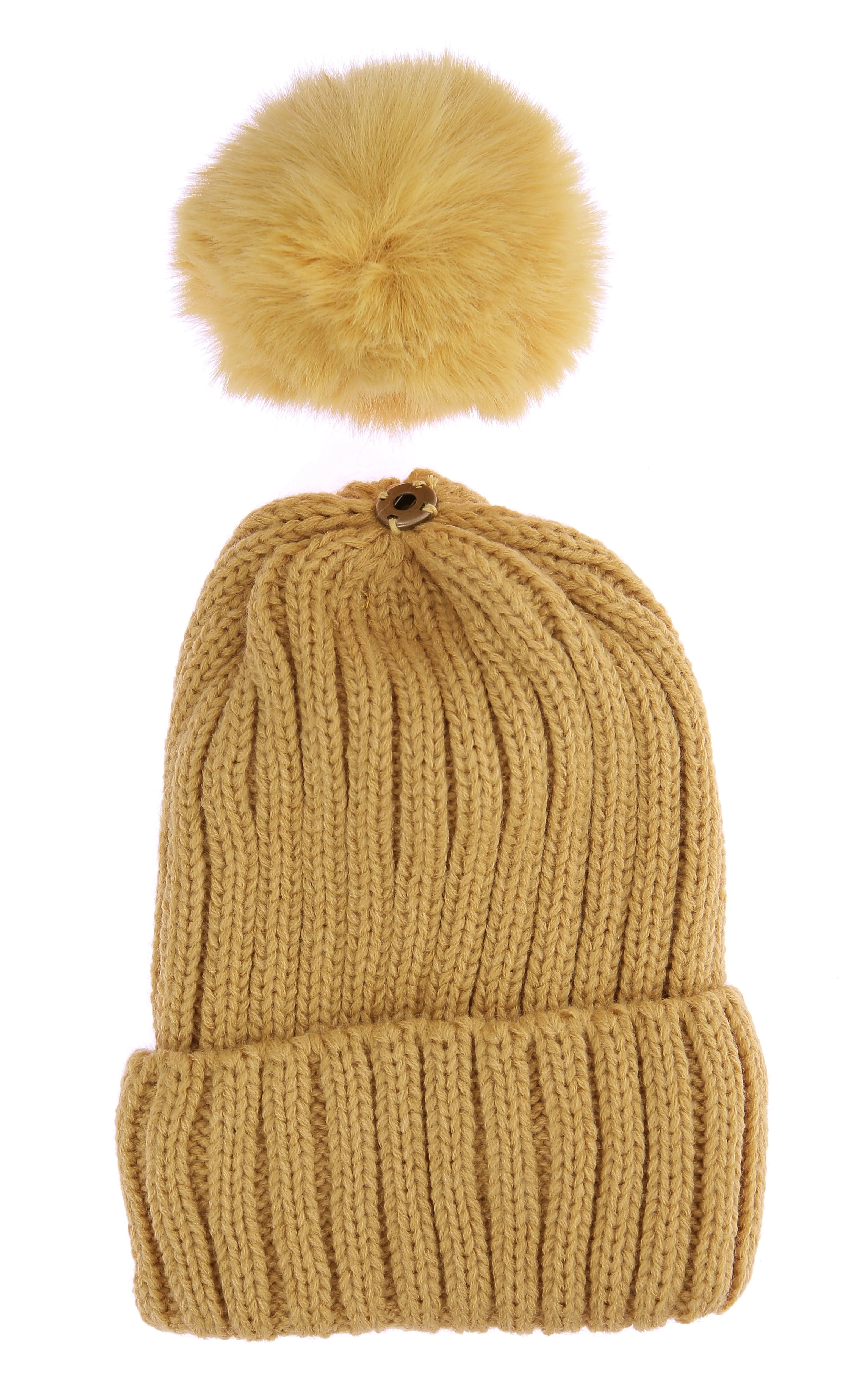 JT8205 - Bonnet à pompon amovible - Image 4