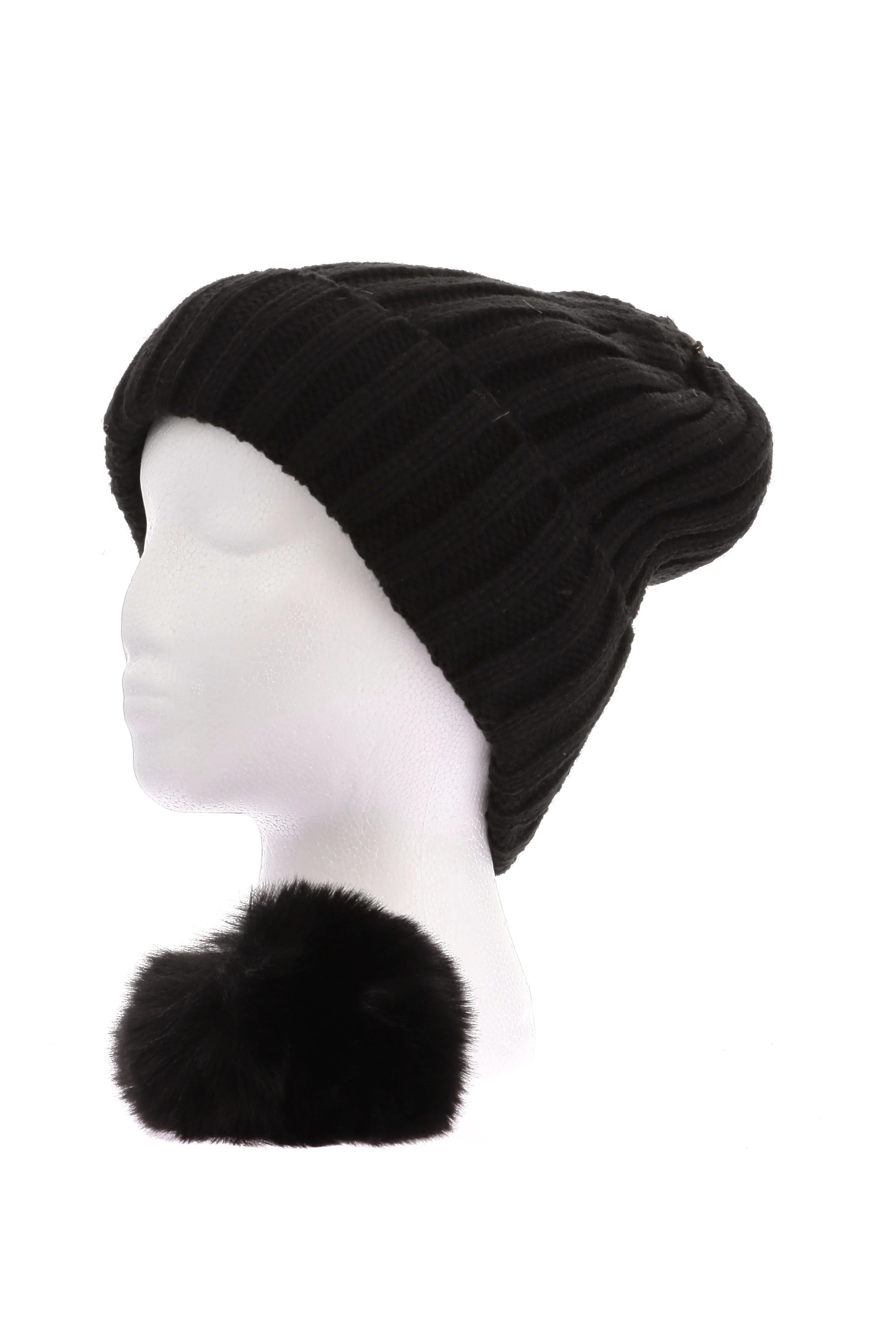 JT8205 - Bonnet à pompon amovible - Image 2