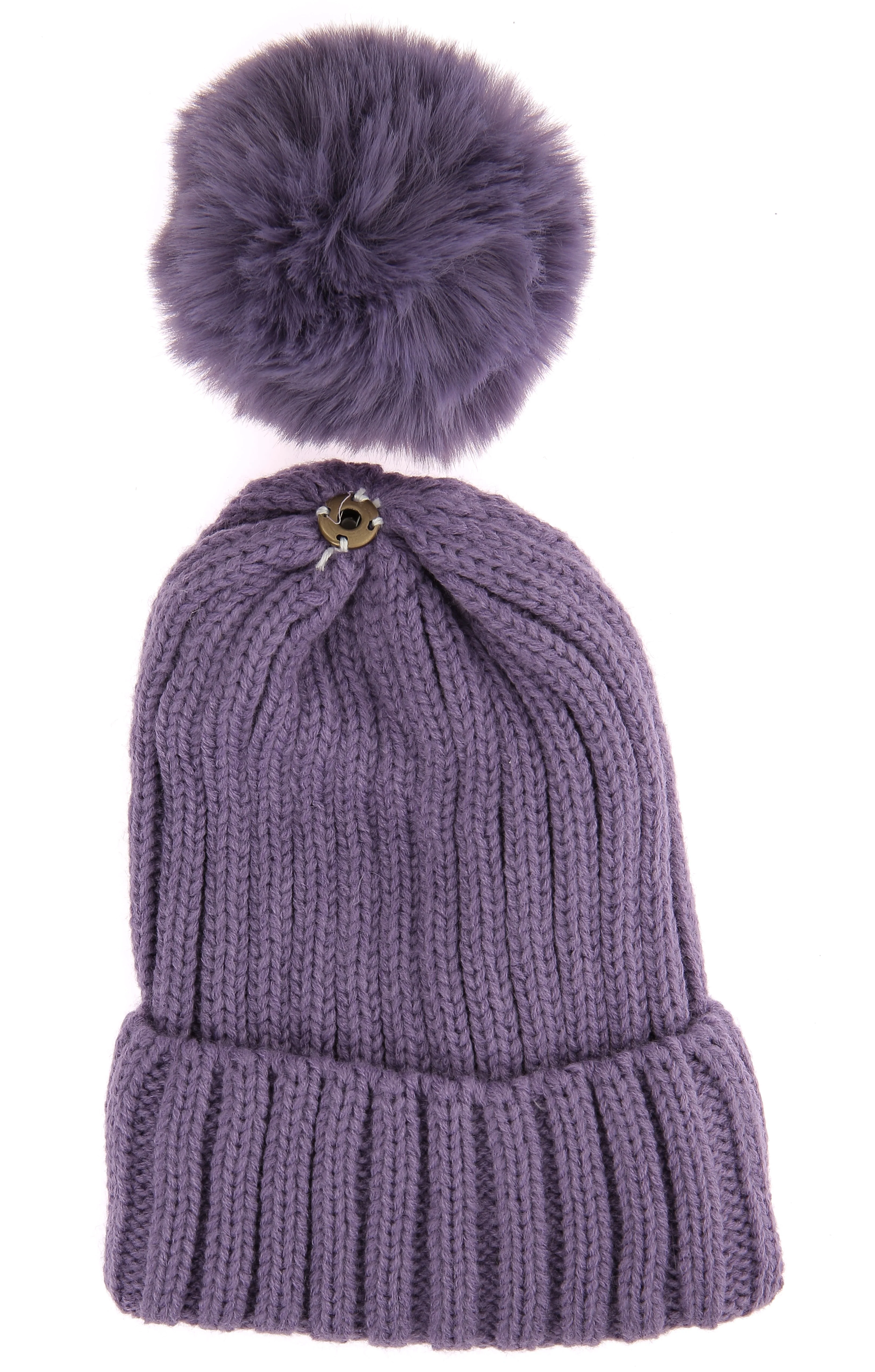 JT8205 - Bonnet à pompon amovible - Image 4
