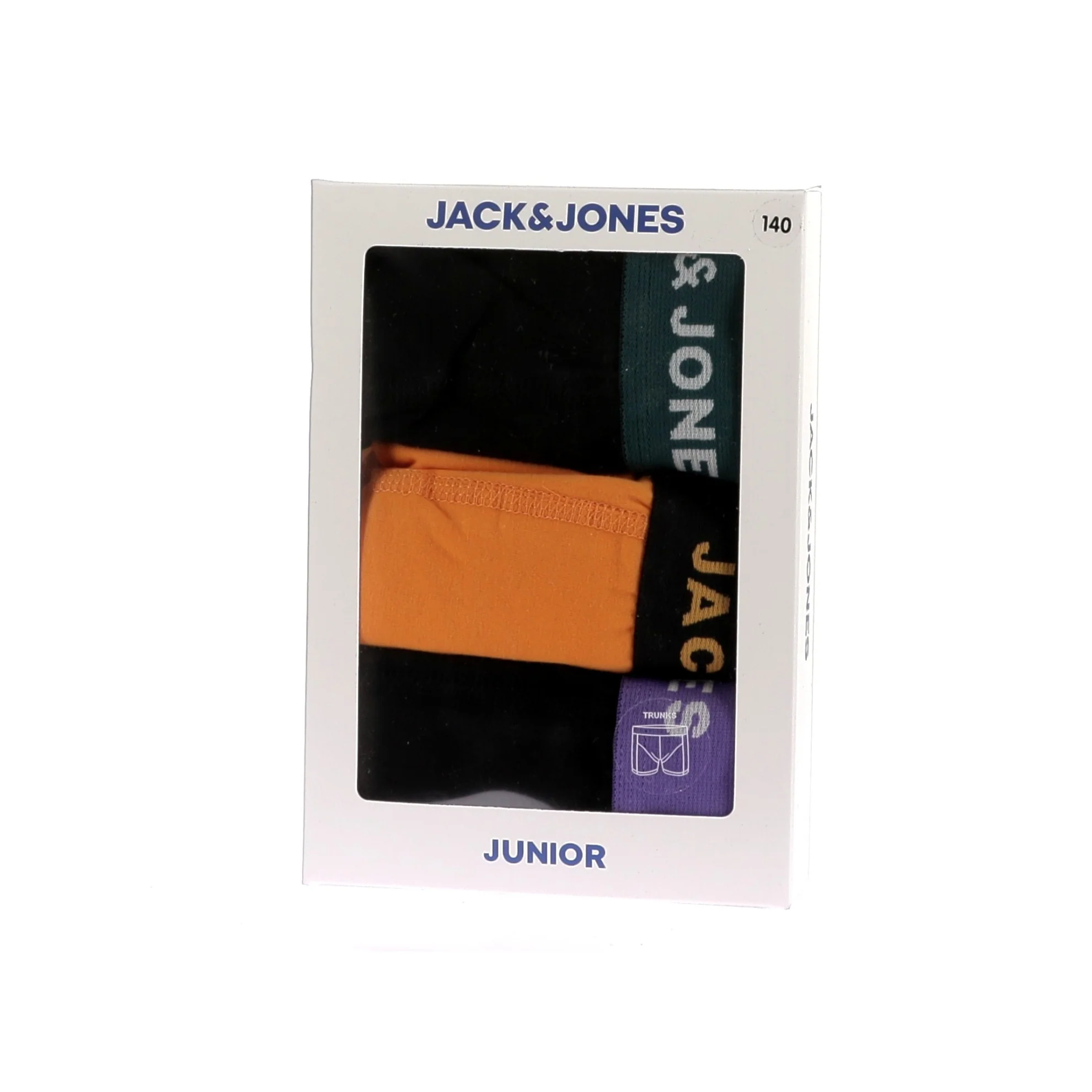 JACBEN SOLID TRUNKS - Lot de 3 Boxers