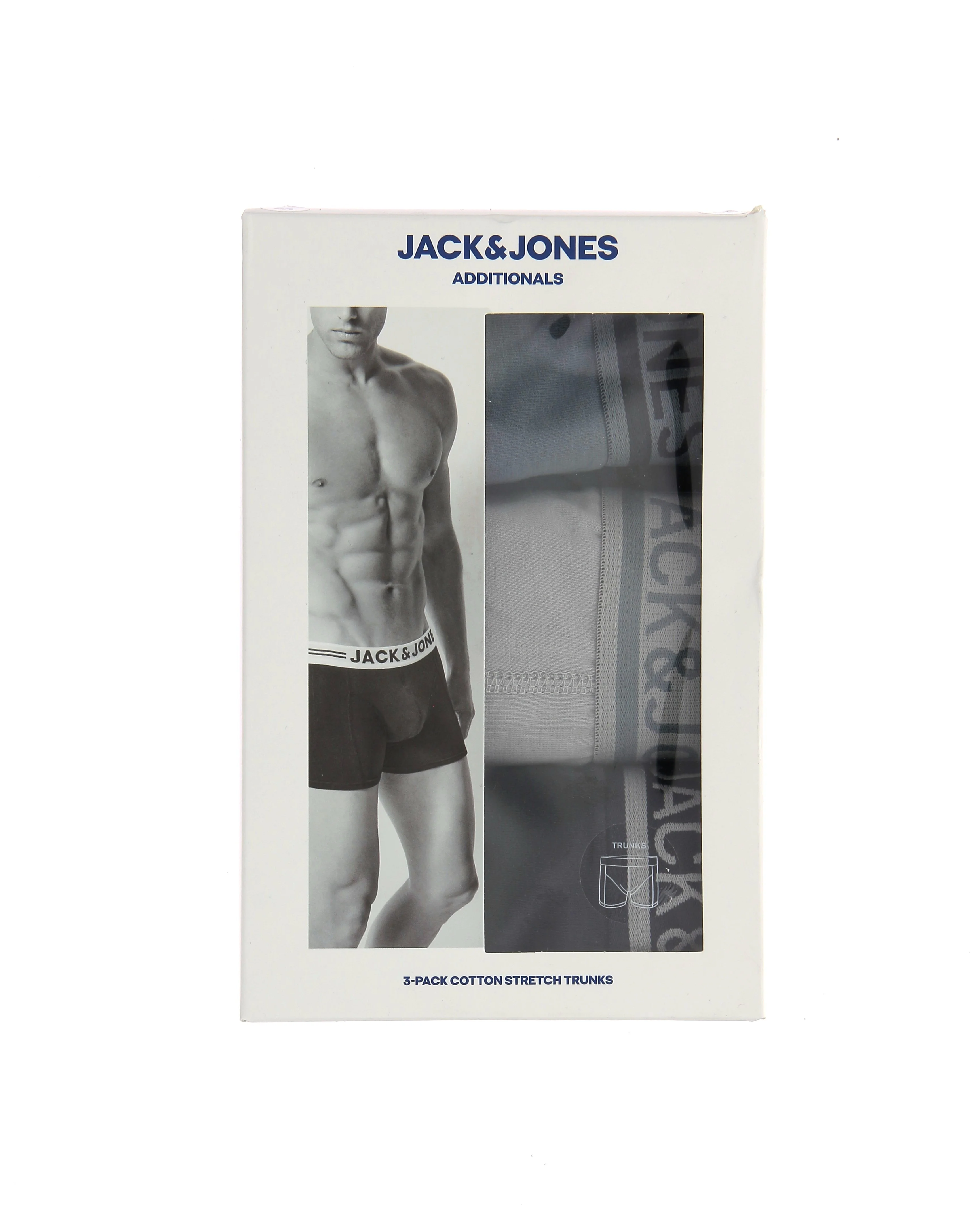 JACJOHN SOLID TRUNKS - Lot de 3 Boxers