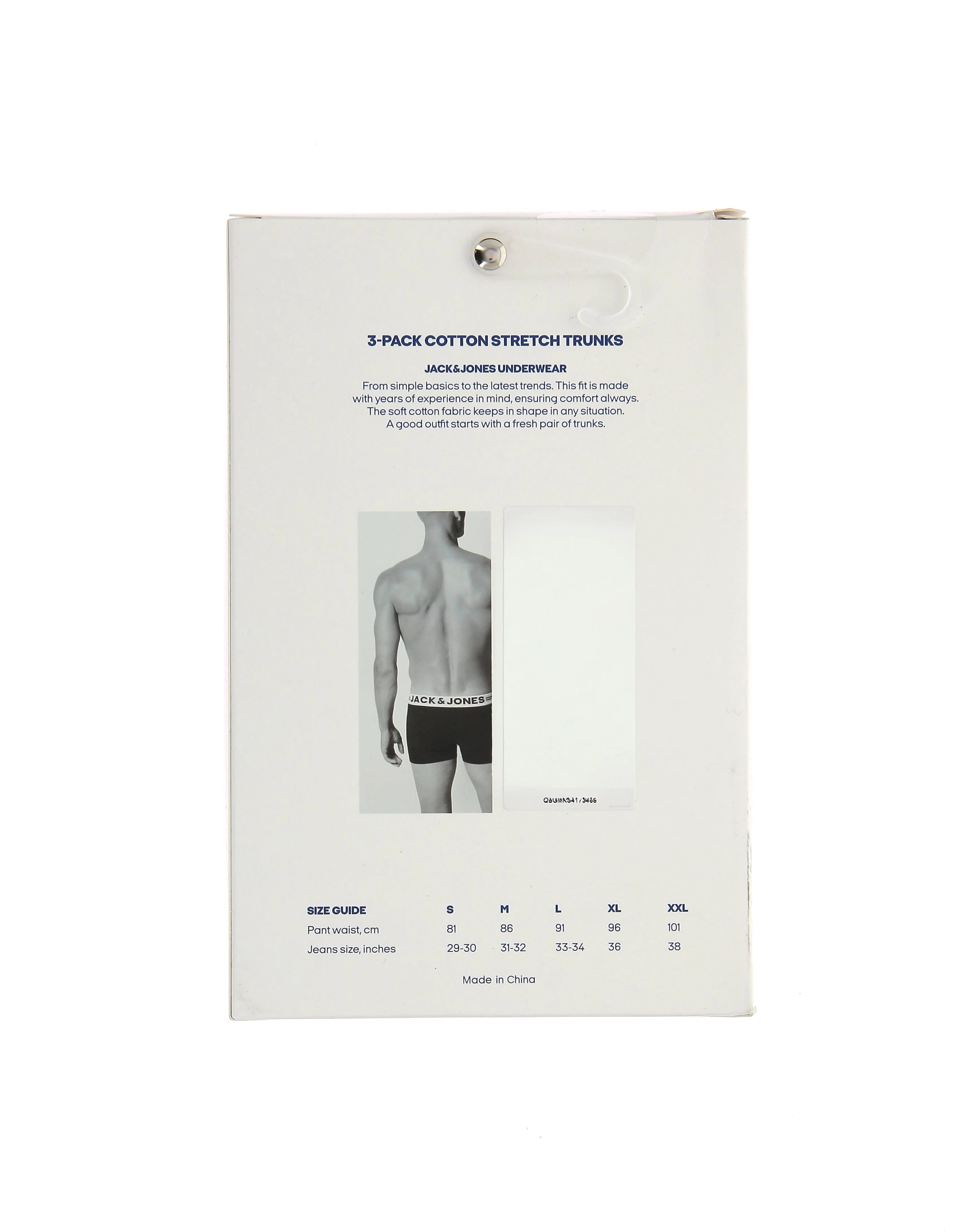 JACJOHN SOLID TRUNKS - Lot de 3 Boxers - Image 5