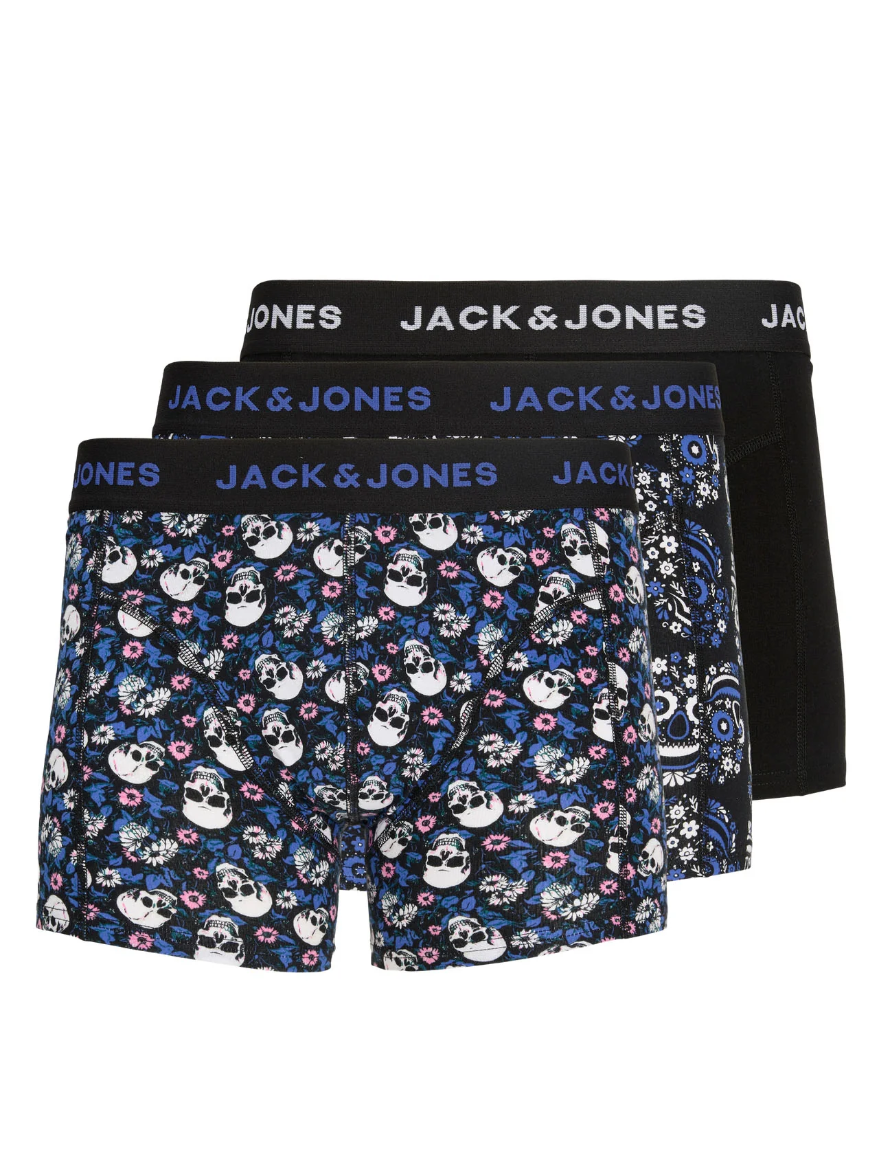 JACKFLOWER SKULL TRUNKS - Lot de 3 Boxers - Image 6