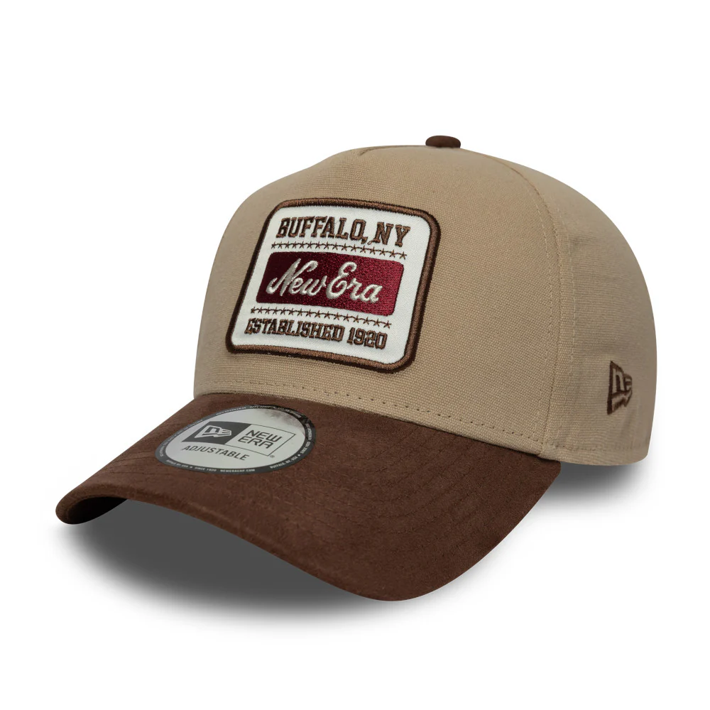 9FORTY A-FRAME NEW ERA PATCH SUEDE E-FRAME
