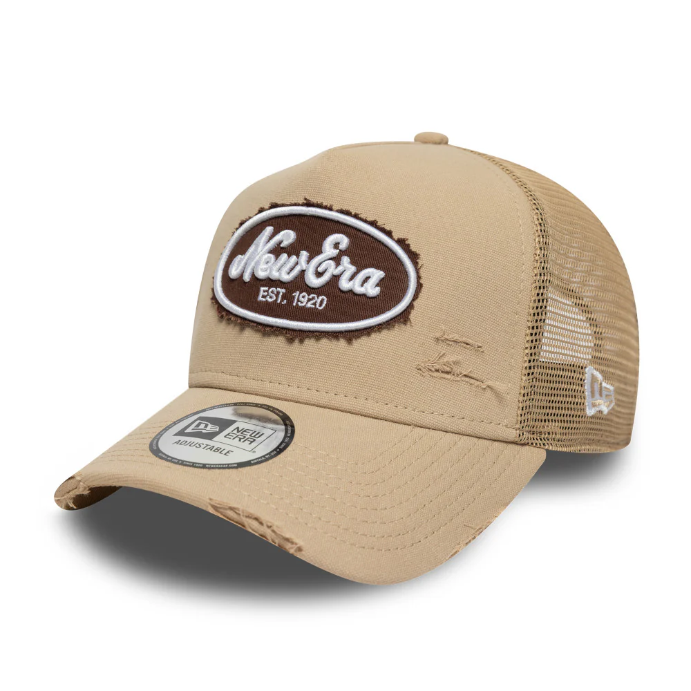 9FORTY A-FRAME TRUCKER NE OVAL Canvas Distressed