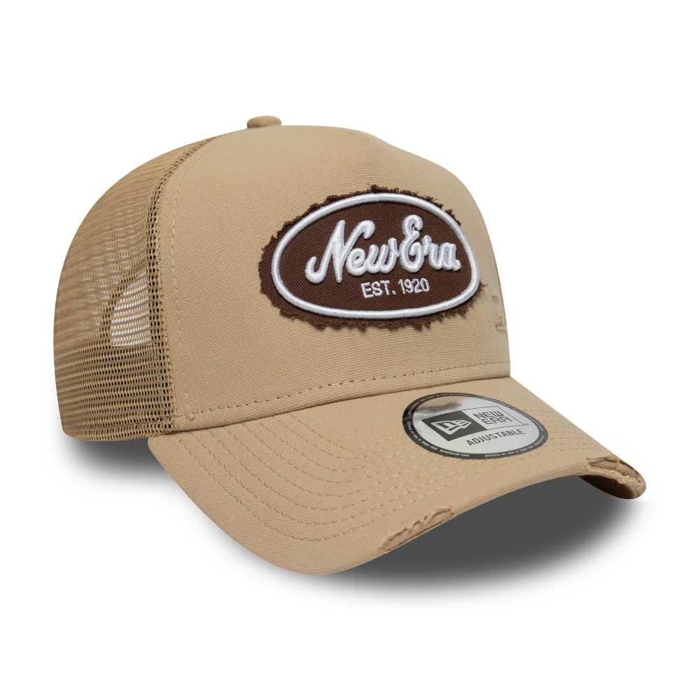 9FORTY A-FRAME TRUCKER NE OVAL Canvas Distressed - Image 3