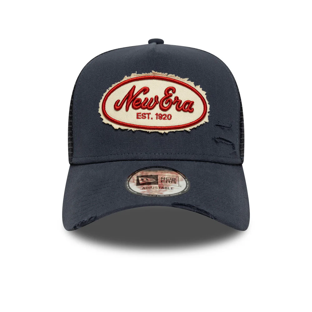9FORTY A-FRAME TRUCKER NE OVAL Canvas Distressed - Image 2