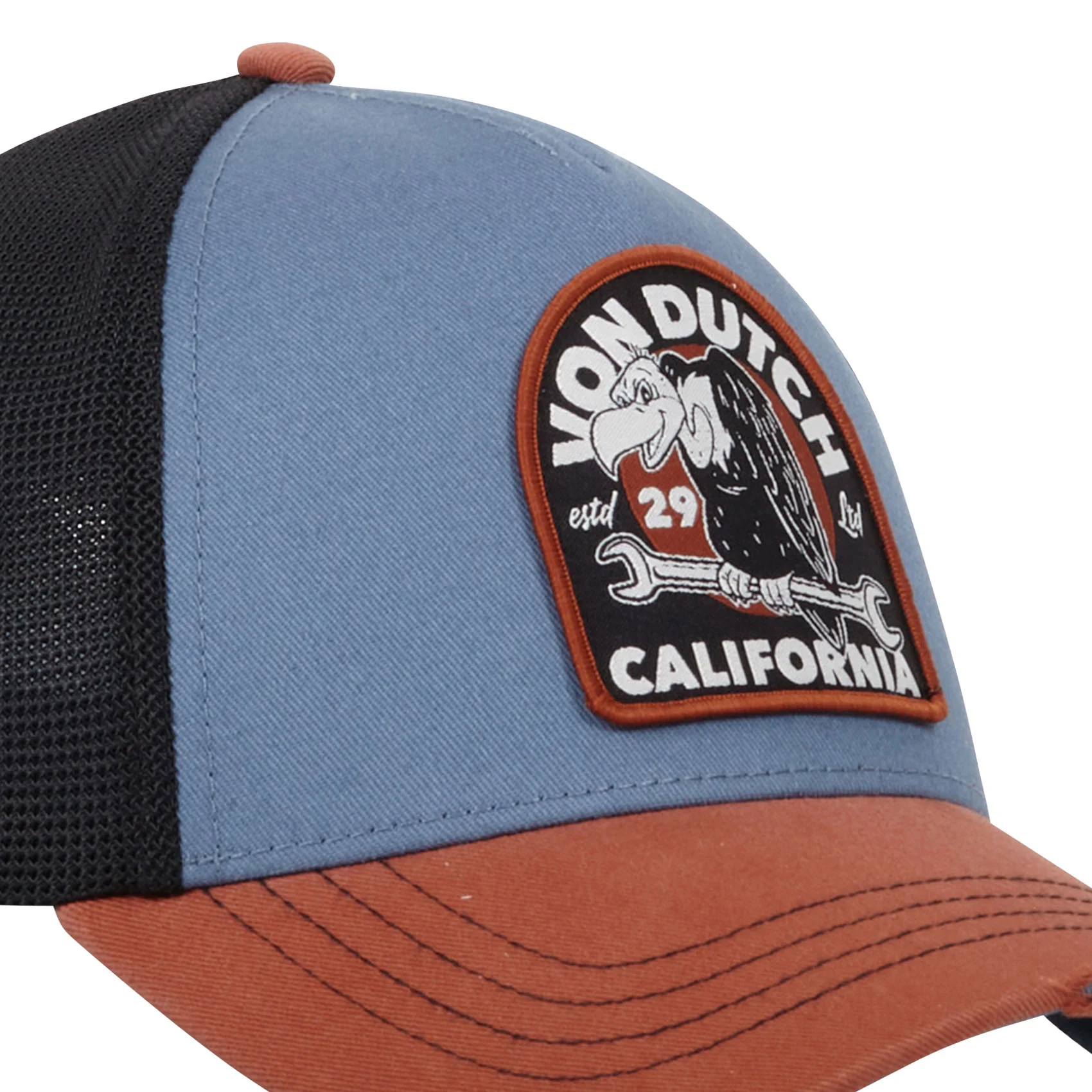 Baseball patch brodé Vautour California - Image 3