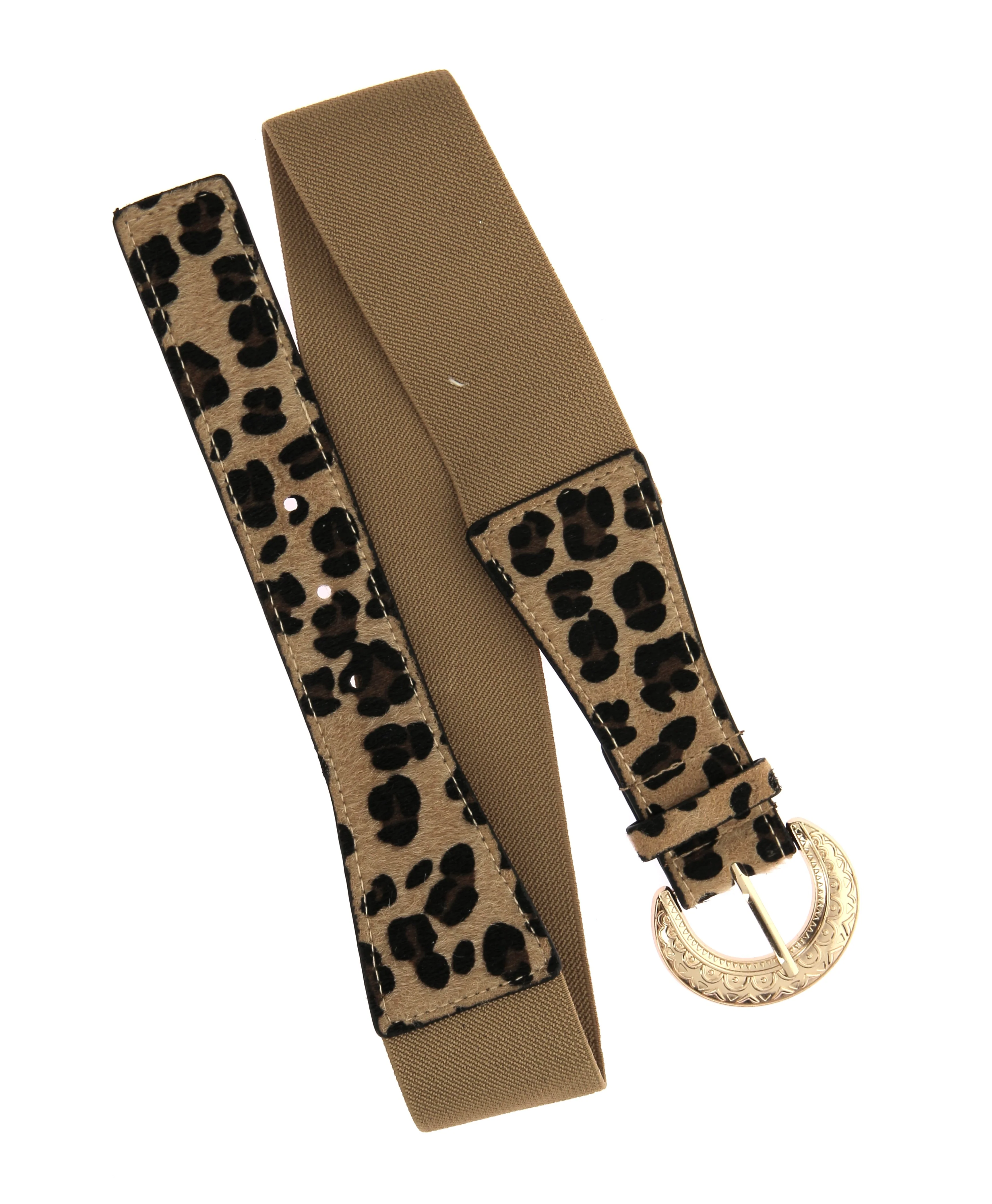 Ceinture Femme - Léopard - élastique
