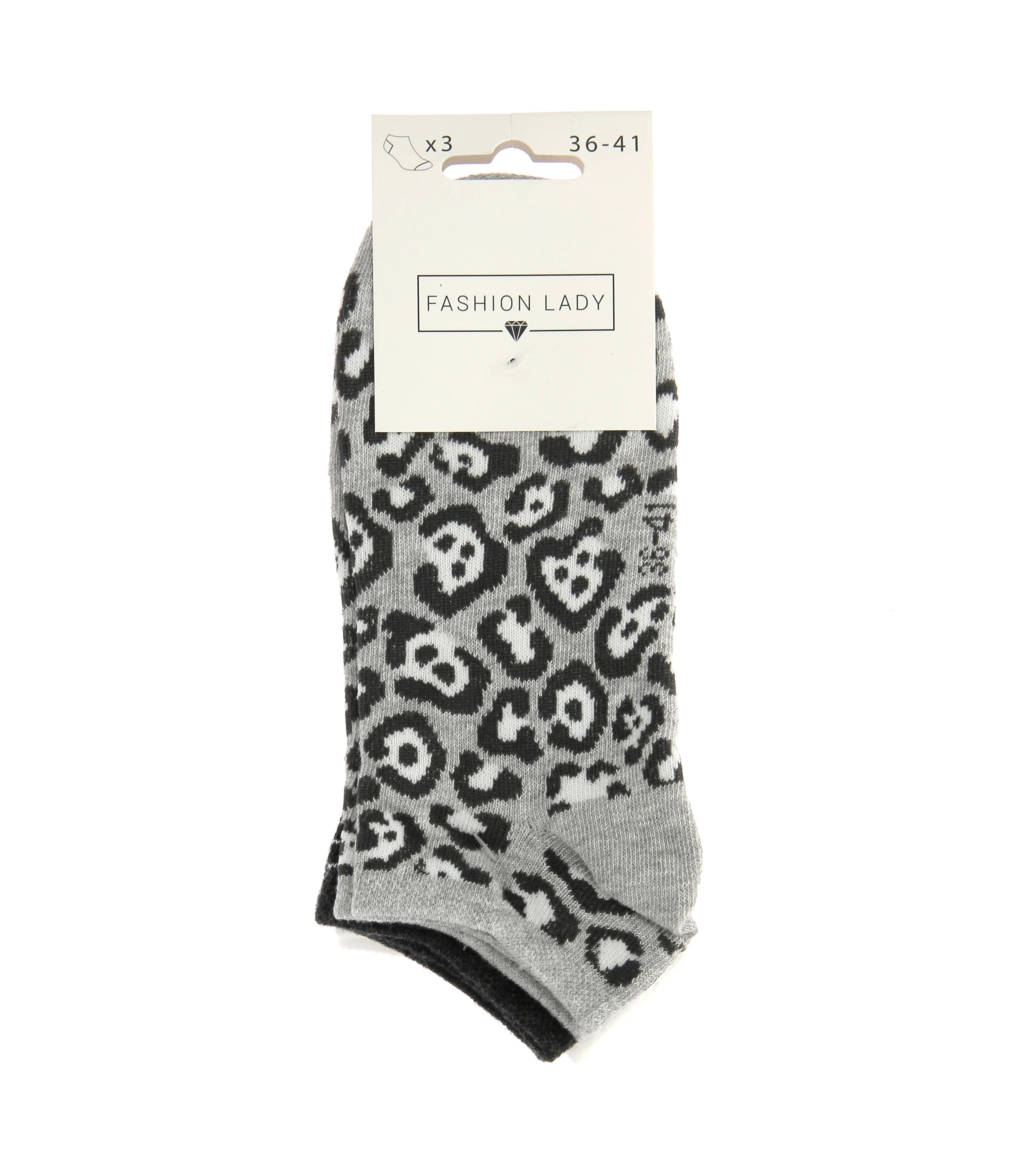 Socquettes Femme - Lot de 3 - Image 2