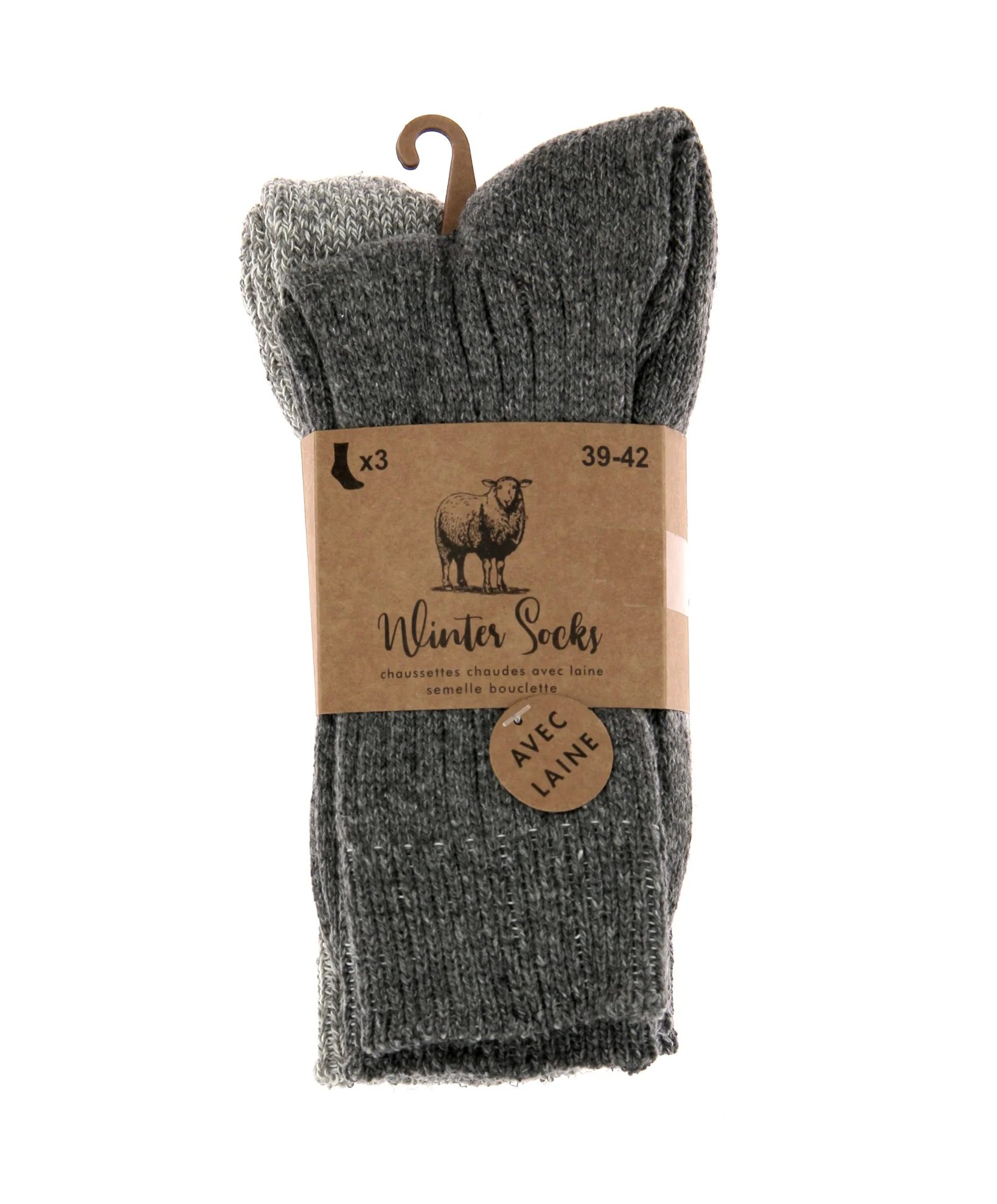 Chaussettes Homme - Winter socks - Lot de 3 - Image 2