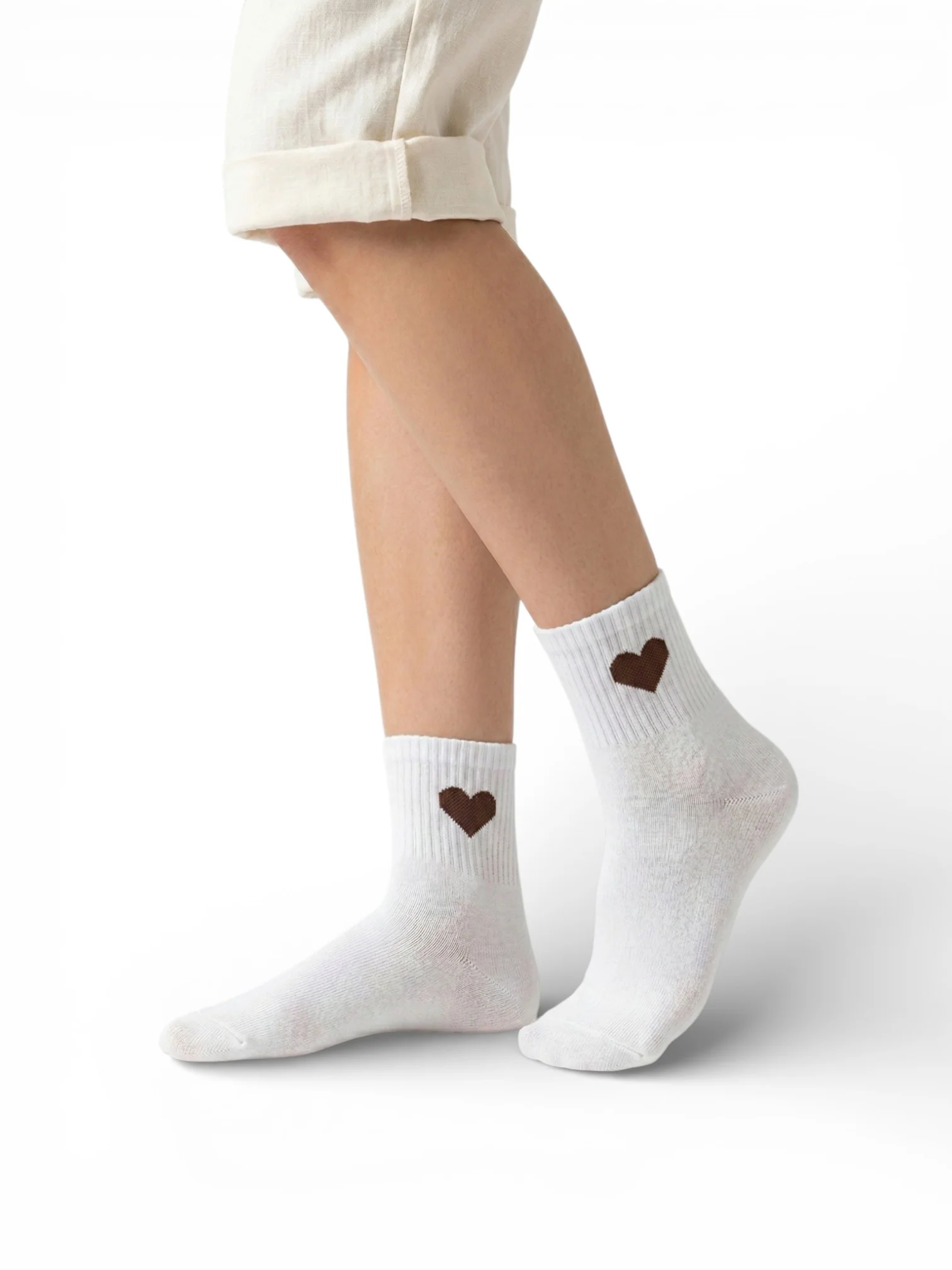 Chaussettes Femme - Coeur