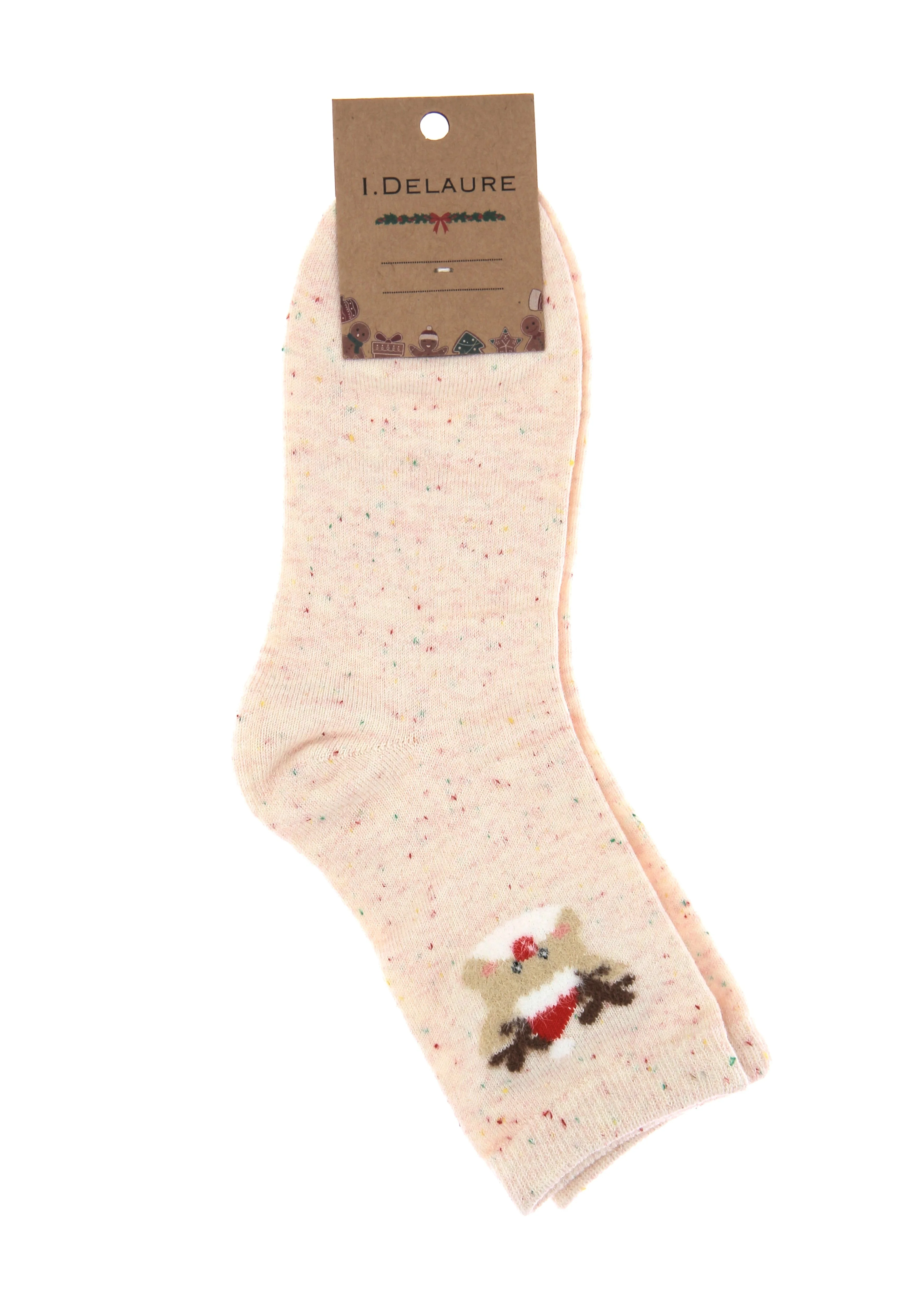 Chaussettes Noël - Renne - 1 paire - Image 2