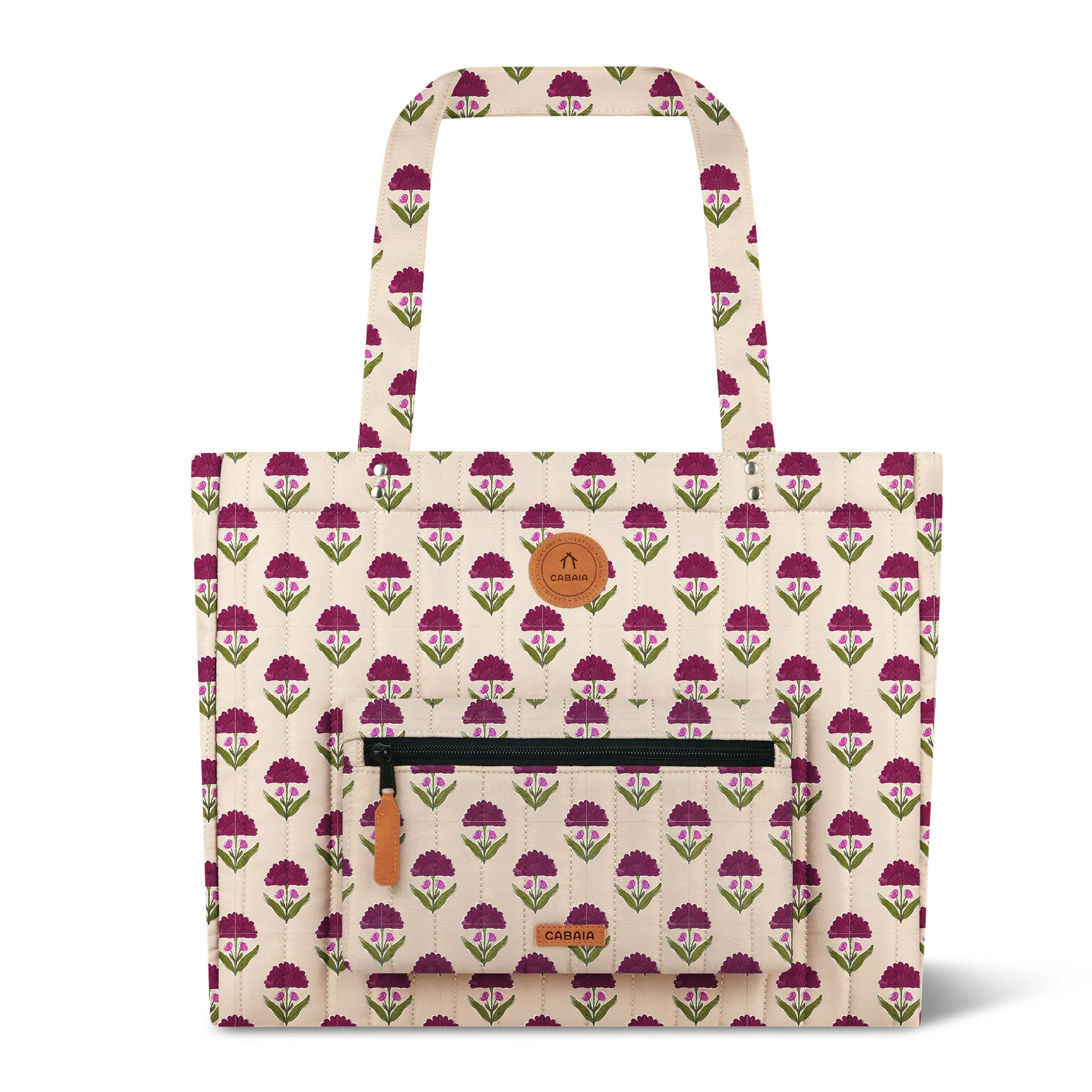 MAXI TOTE BAG QUILTED TWILL ARUBA