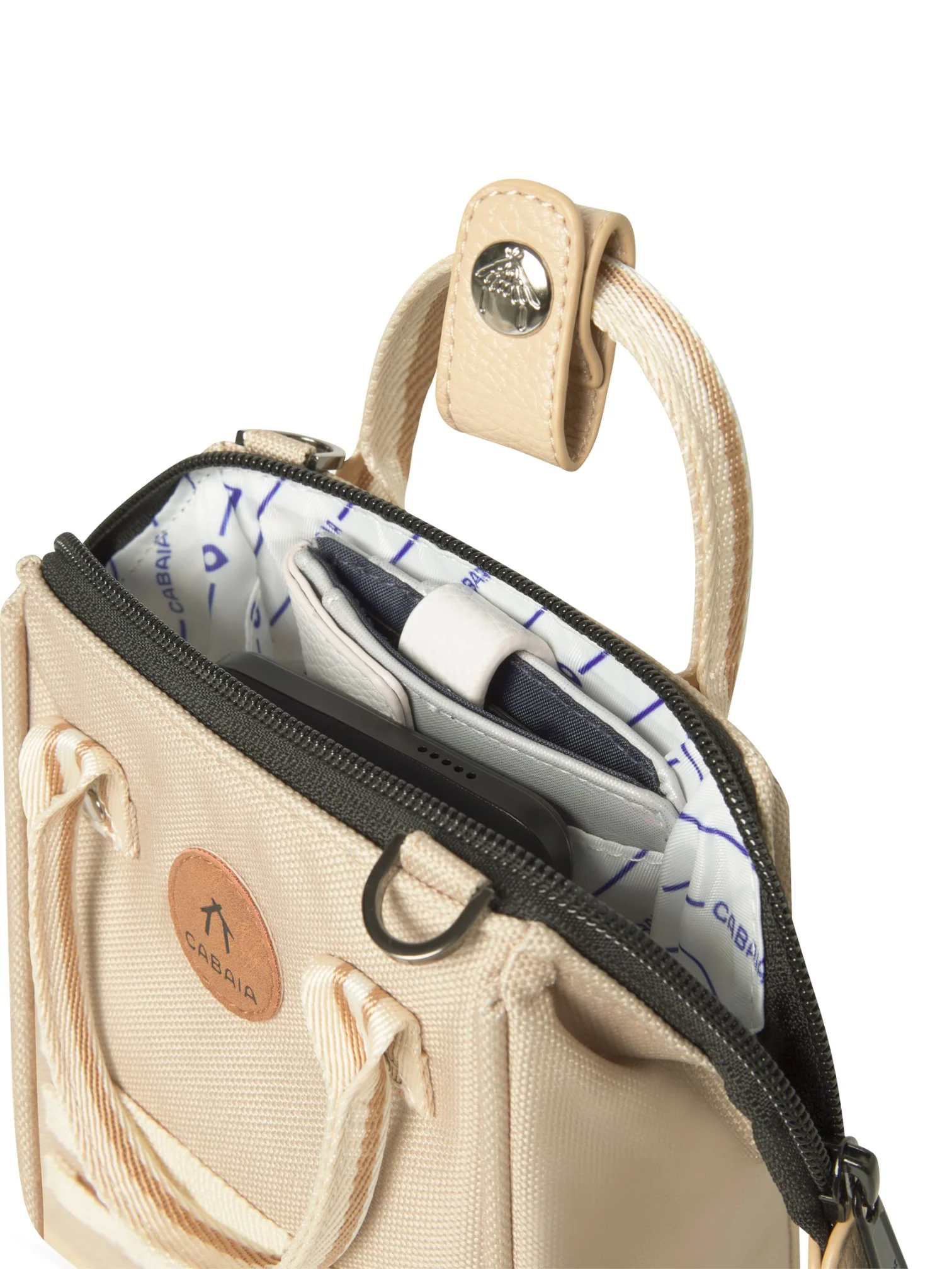 NANO ESSENTIALS RECYCLED OXFORD / METALLIC PU LOBITO - Image 3